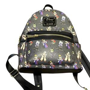 Disney Loungefly Chibi Villains Mini Backpack Queen Ursula Maleficent Cruella